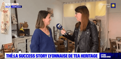 We received the French TV in our pop up store in Lyon!