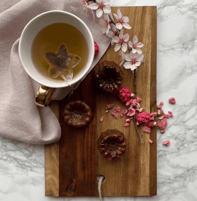 [RECIPE] My recipe for Pink Praline Black Tea Infused Cannelés