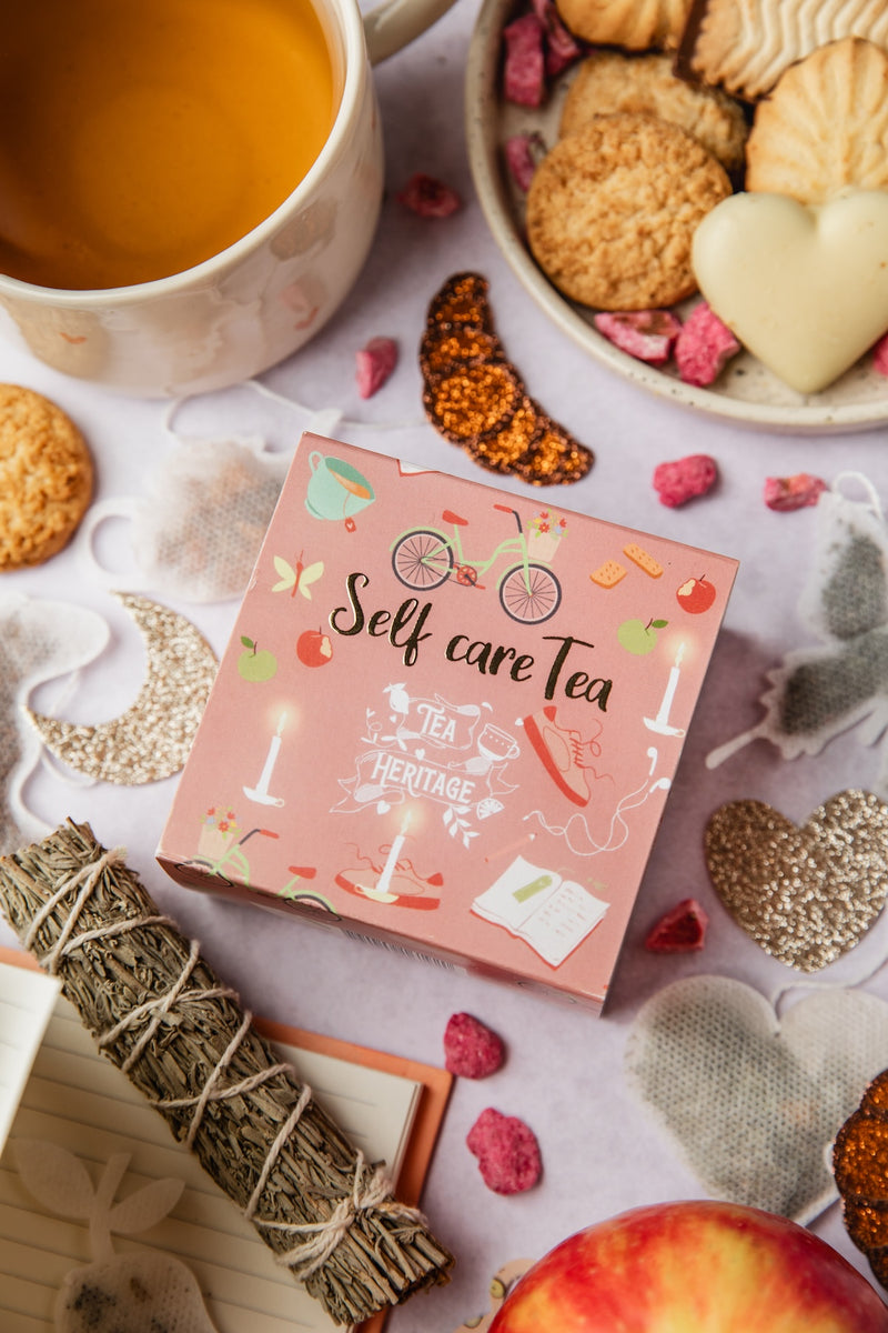 Coffret de Thé Self Care Tea – 10 Sachets aux Formes Cocooning