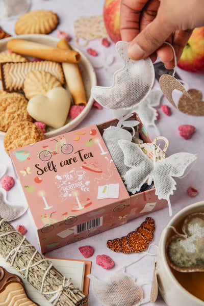 Coffret de Thé Self Care Tea – 10 Sachets aux Formes Cocooning