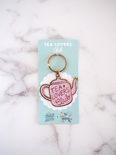 Cadeau thé - Porte-clé Tea Lover